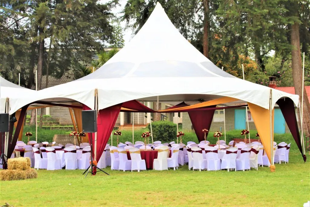 hexagonal hexagon tent event tent for hire in keny wedding tent for hire in kenya 1024x683